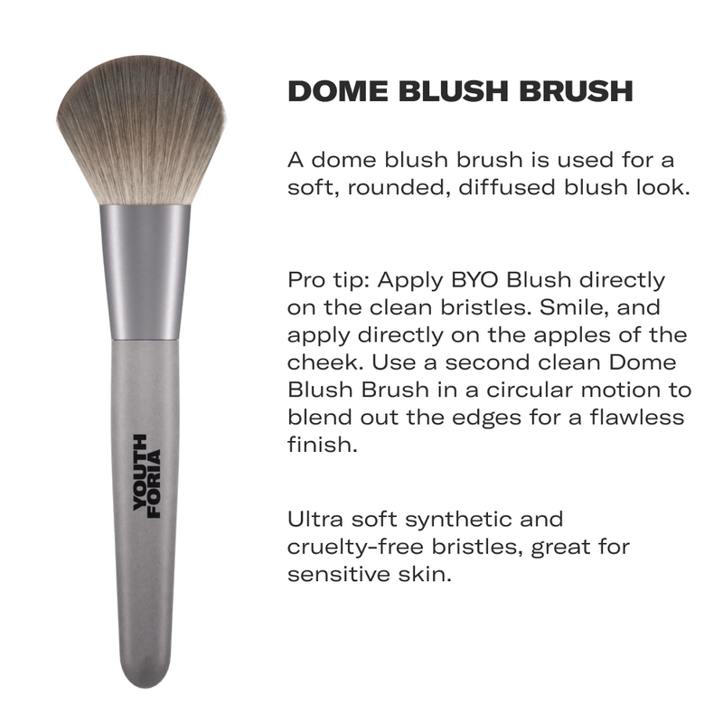 Youthforia Dome Blush Brush for Soft Blush
